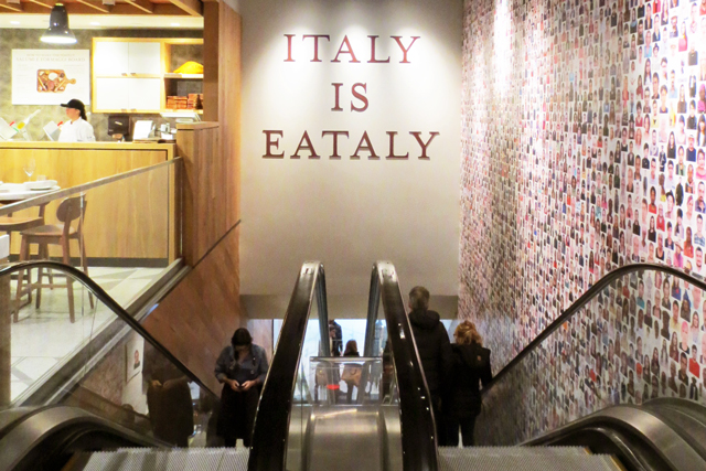 italy is eataly italian food marketplace in toronto on bloor street across from holt renfrew