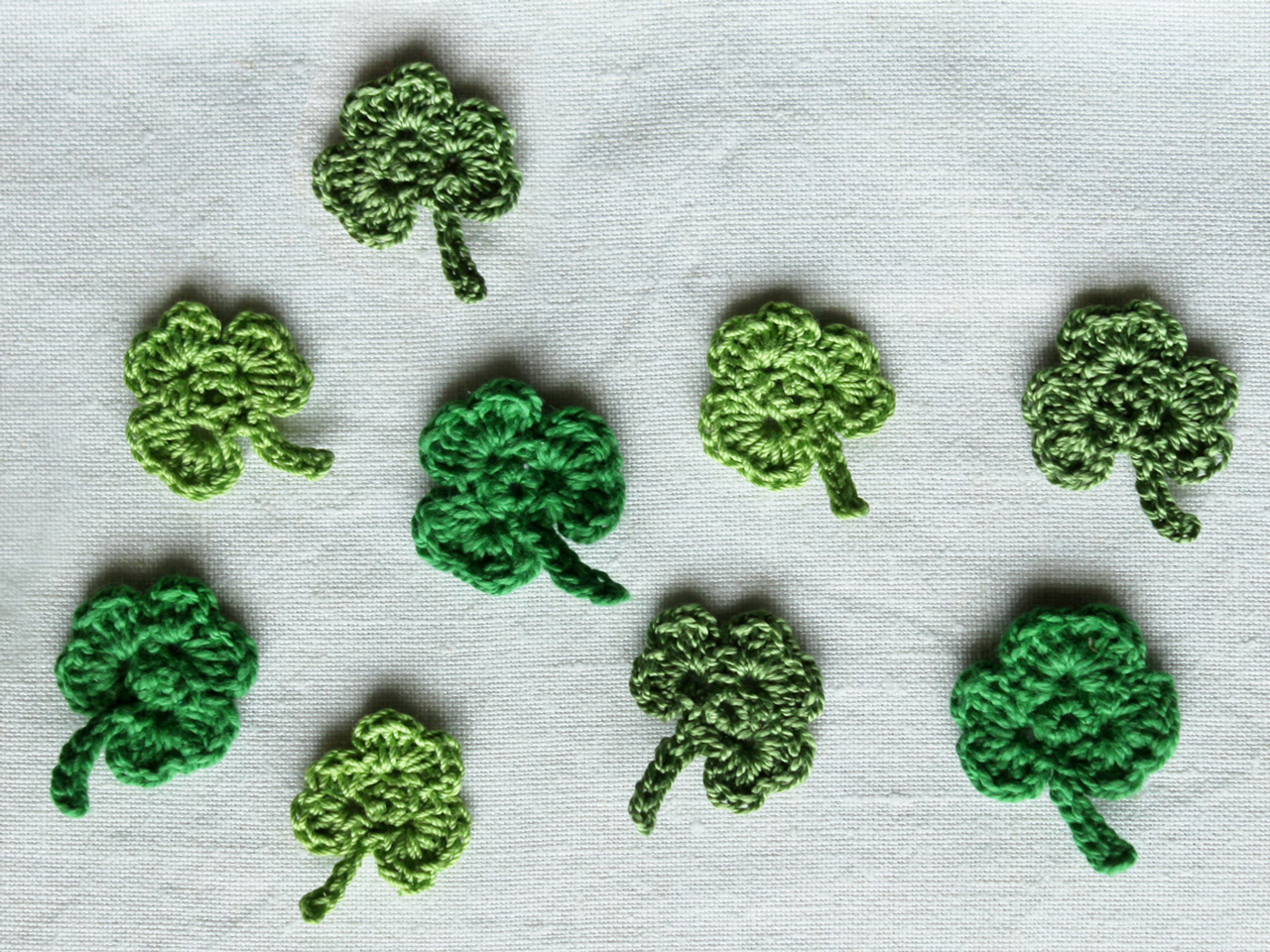 Crochet Four Leaf Clover  Julie's Creative Lifestyle